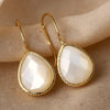 Mother-of-Pearl Drop Earrings