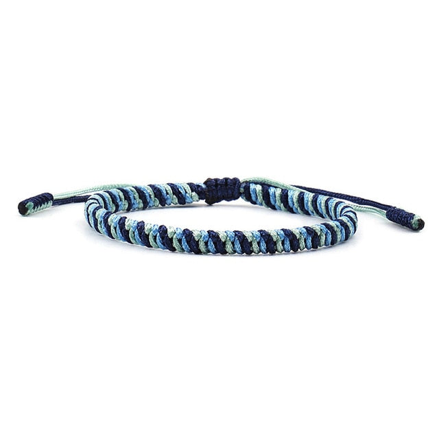 Tibetan handmade knots lucky rope bracelet hot sale