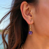 "Tara" Amethyst Earrings