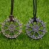 Dharma Wheel pendant