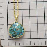 Celestial Water pendant in Turquoise