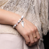 Bracelet "Angel Wing" in Natural Stones