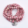 Bracelet Mala "Unconditional Love" in Rhodochrosite