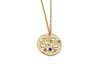 Golden Constellation Necklace - 12 Zodiac Signs