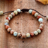 Bracelet "Equilibrium" in Aqua Terra Jasper