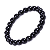 Buddhist Prayer Blessing Blackstone Bracelet