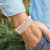 Bracelet "Pure Harmony" in Rock Crystal