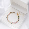 Elegant Multicolored Tourmaline Bracelet