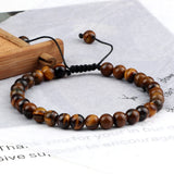 Natural Tiger Eye Stone Bracelet