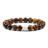 Buddhist Natural Stone Beaded Bracelet