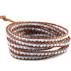 Handmade 5 Strands Beads Wrap Bracelets