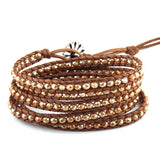 Handmade 5 Strands Beads Wrap Bracelets