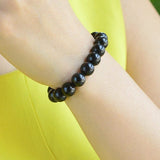 Bracelet "Anchorage" in Black Tourmaline