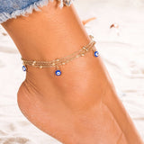 Ankle Bracelet Blue Eye