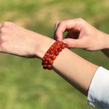 Bracelet in Carnelian