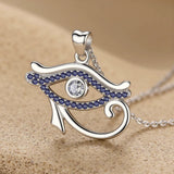 Horus Pendant "Protection from the Evil Eye" in Silver