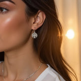 Silver Tree of Life Earrings