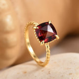Adjustable Ring "The Soul of Stones" in Natural Stones