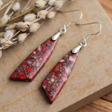 Vintage Jasper Earrings