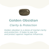 Bracelet "Aura" in Golden Obsidian