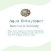 Bracelet "Equilibrium" in Aqua Terra Jasper