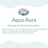 Bracelet "Celestial Energy" in Aqua Aura