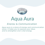 Bracelet "Celestial Energy" in Aqua Aura