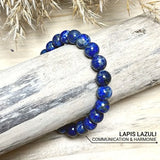 Bracelet "Expression" in Lapis Lazuli