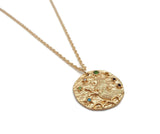 Golden Constellation Necklace - 12 Zodiac Signs