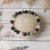 Bracelet "High Vibration" in Natural Stones