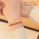 Koi Fish Adjustable Bracelet