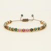 Natural Stone Gold Color Spacer Bracelets