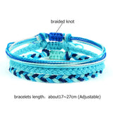 Blue Tibetan Buddhist Bracelet