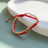 Multilayer Evil Eye Bracelet