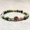 Bracelet "Inner Balance" in Indian Agate