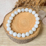 Bracelet "Feminine Sensibility" in Moonstone