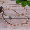 Mala Bracelet "Feminine Happiness" in Moonstone & Sun