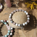 Bracelet "Angel Wing" in Natural Stones