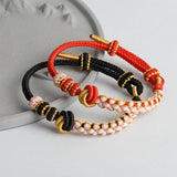 Peach Blossom Couple Bracelet