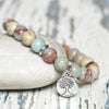 Bracelet "Self-Acceptance" in Aqua Terra Jasper