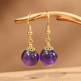 "Tara" Amethyst Earrings