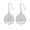 Silver Tree of Life Earrings