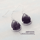 Amethyst "Drop" Earrings