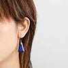 Minimalist Earrings in Lapis Lazuli