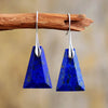 Minimalist Earrings in Lapis Lazuli