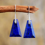 Minimalist Earrings in Lapis Lazuli