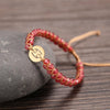 Braided Bracelet "12 Constellations" in Natural Stones