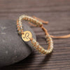 Braided Bracelet "12 Constellations" in Natural Stones