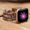 Bracelet Wrap Apple Watch in Rhodonite