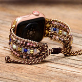 Bracelet Wrap Apple Watch in Rhodonite